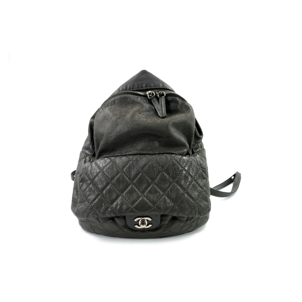 Chanel Zaino Timeless Pelle Antracite