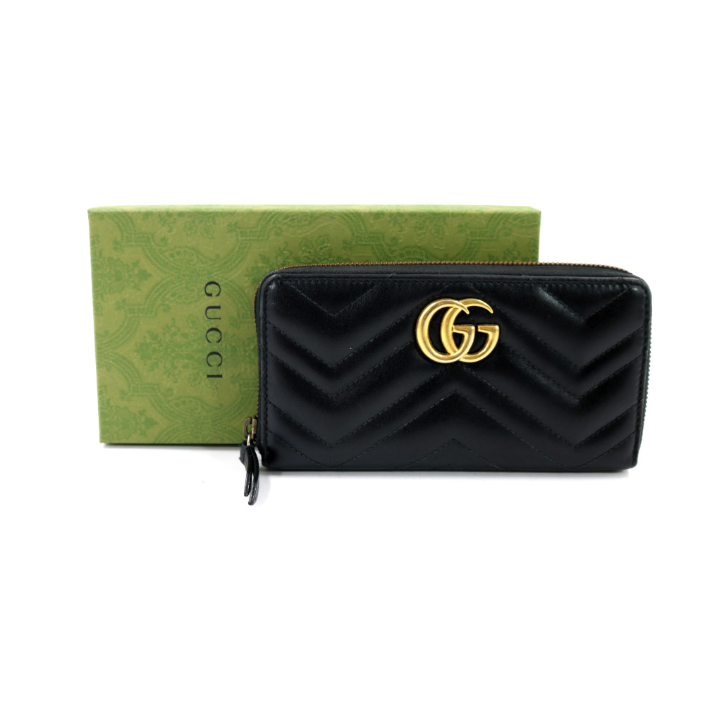 Gucci Portafoglio Marmont Pelle Nera