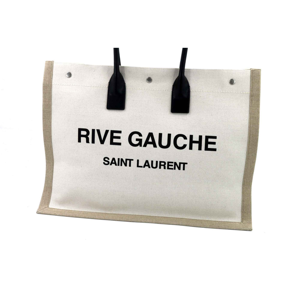 Saint Laurent Shopping Lino Beige