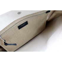 Saint Laurent Shopping Lino Beige