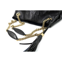 Gucci Soho Shopping Vernis Blu