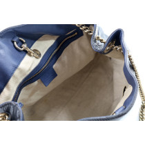 Gucci Soho Shopping Vernis Blu