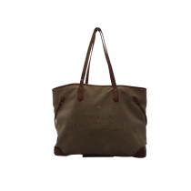 Prada Shopping Jacquard Beige