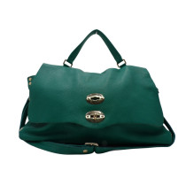 Zanellato Postina Gm Pelle Verde Ottanio