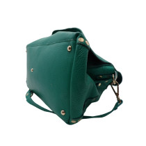 Zanellato Postina Gm Pelle Verde Ottanio