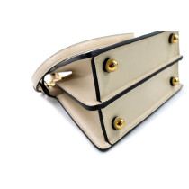 Fendi Peekaboo Iseeu Pelle Bianca e Beige