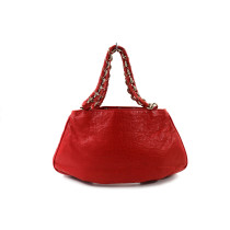Fendi Mia Chain Shoulder Bag Pelle Rossa