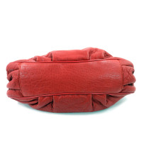 Fendi Mia Chain Shoulder Bag Pelle Rossa