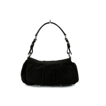 Prada Shoulder Bag Vintage Pelle Marrone Scuro