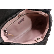Prada Shoulder Bag Vintage Pelle Marrone Scuro