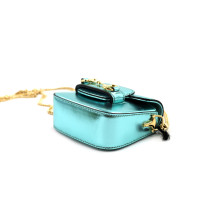 Gucci Horsebit Micro Pelle Azzurra