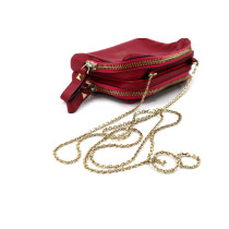 Valentino Tracollina Pelle Fucsia