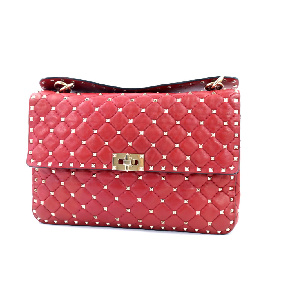 Valentino Spike Pelle Rossa