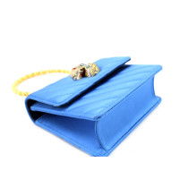 Gucci Rajah Pochette Seta Blu