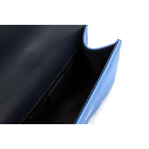 Gucci Rajah Pochette Seta Blu