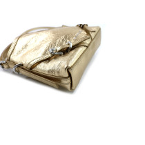 Givenchy Tracolla Nano VU Pelle Oro