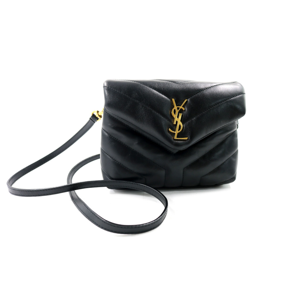 Saint Laurent Tracolla Pelle Nera