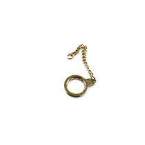 Chanel Portachiavi Metallo Argento