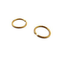 Celine Orecchini Ottone Oro