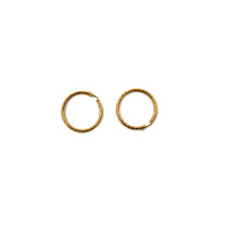 Celine Orecchini Ottone Oro