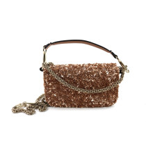 Valentino Loco Pelle e Paillettes Rosa