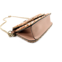 Valentino Loco Pelle e Paillettes Rosa