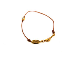 Valentino Bracciale Tessuto Cuoio