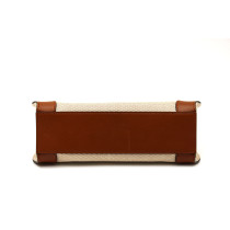 Valentino Pochette Tela e Pelle Cuoio