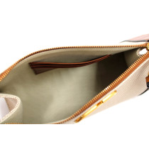 Valentino Pochette Tela e Pelle Cuoio