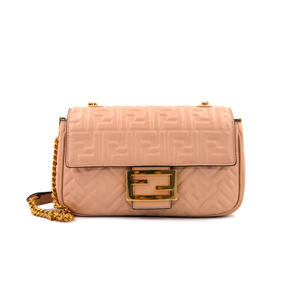 Fendi Baguette Pelle Cipria