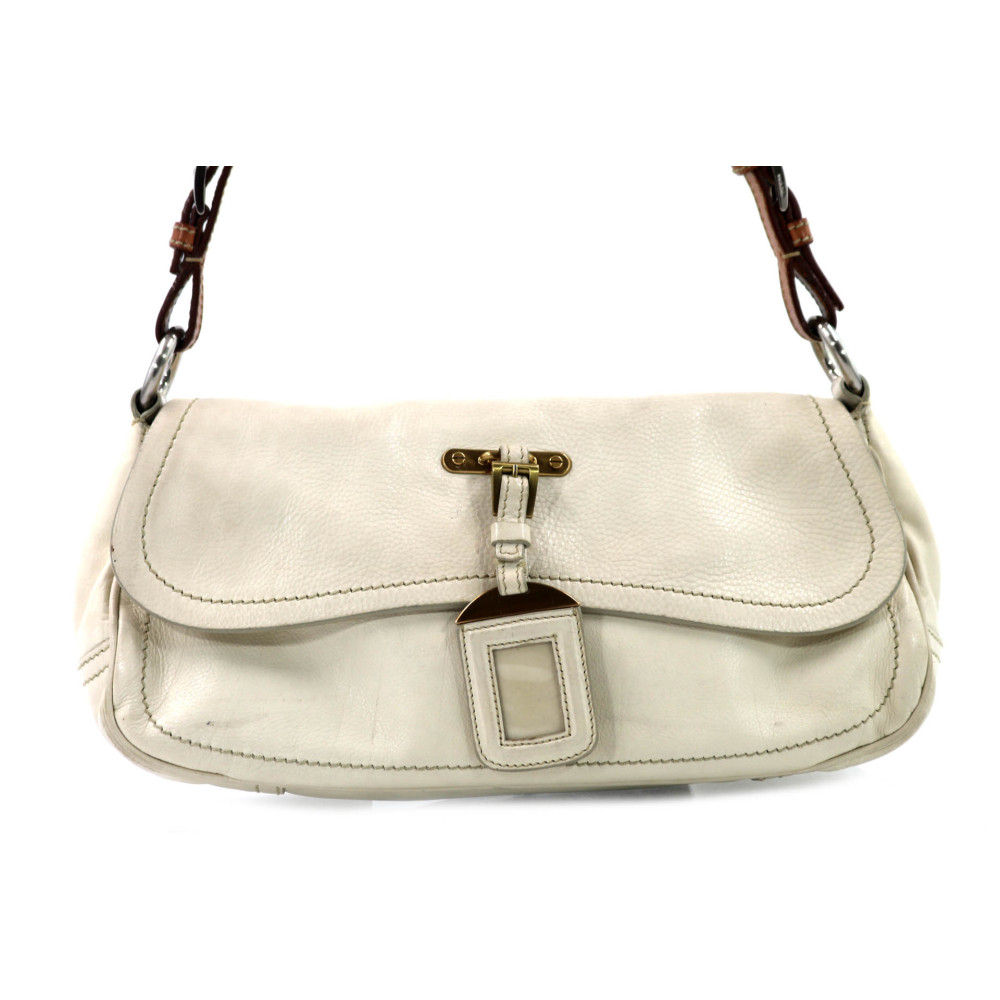 Prada Pochette Pelle Panna