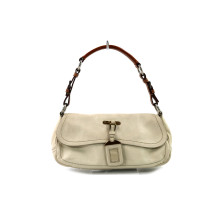 Prada Pochette Pelle Panna