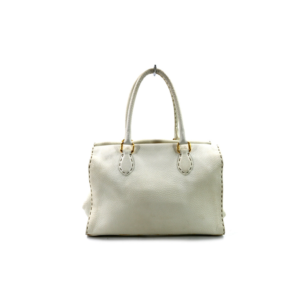 Fendi Selleria Pelle Bianca