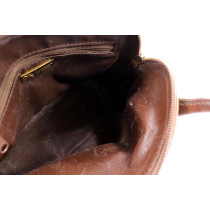 Burberry Tote Nova Check 2Way Tela e Pelle Marrone
