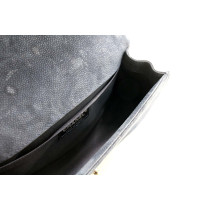 Chanel Boy Suede Blu