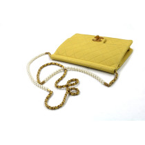Chanel Wallet On Chain Trendy Pelle Gialla