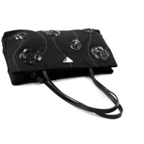 Prada Flower Tela Nera
