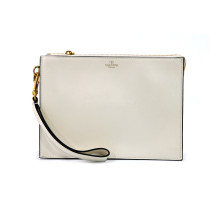 Valentino Pochette Pelle Bianca