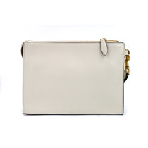 Valentino Pochette Pelle Bianca