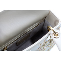 Dior Lady Mini Pelle Platino