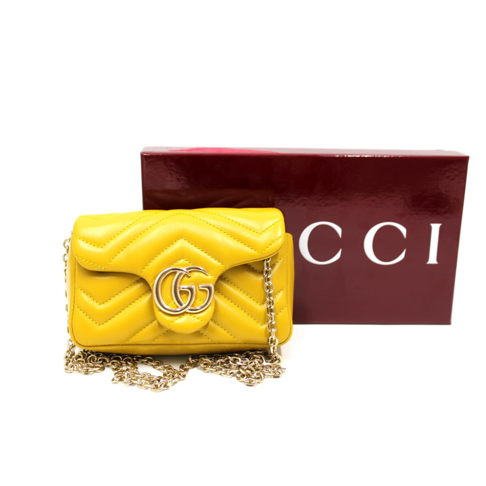 Gucci Marmont Pelle Ocra