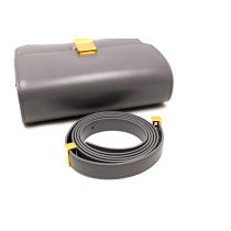 Celine Box Teen Pelle Grigia
