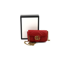 Gucci Marmont Mini Pelle Rossa