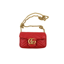 Gucci Marmont Mini Pelle Rossa
