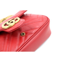 Gucci Marmont Mini Pelle Rossa