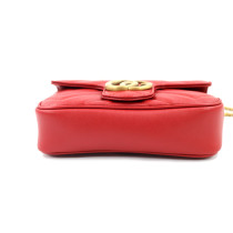 Gucci Marmont Mini Pelle Rossa