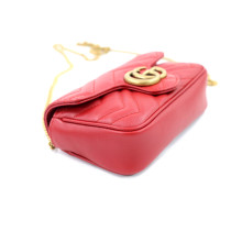 Gucci Marmont Mini Pelle Rossa