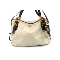 Prada Shopper Tela Vela Beige