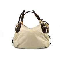 Prada Shopper Tela Vela Beige