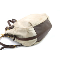 Prada Shopper Tela Vela Beige